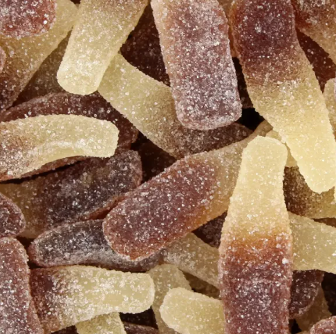Bouteille cola sucrée - 100g