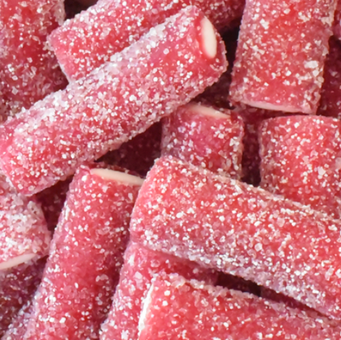 Mini cable acidulé fraise - 100g