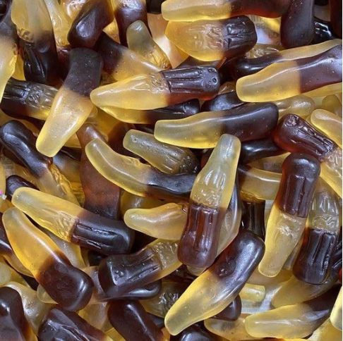 Bouteille cola lisse - 100g