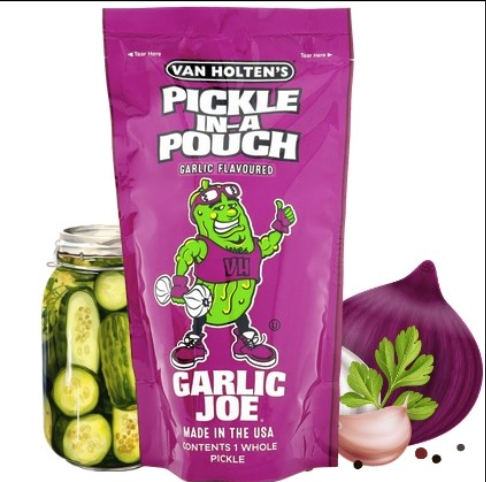 Garlic Joe – Cornichon à l’Ail Van Holten’s