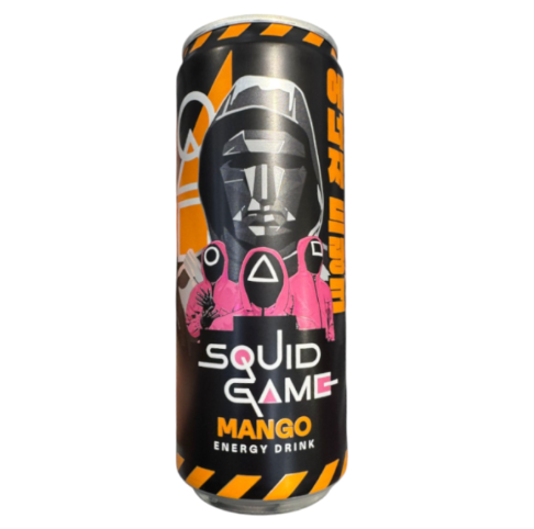 Squid Game Energy Drink goût mangue - 330ml