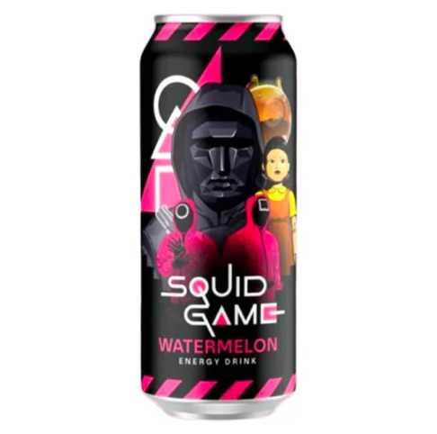 Squid Game Energy Drink goût pastèque - 330ml