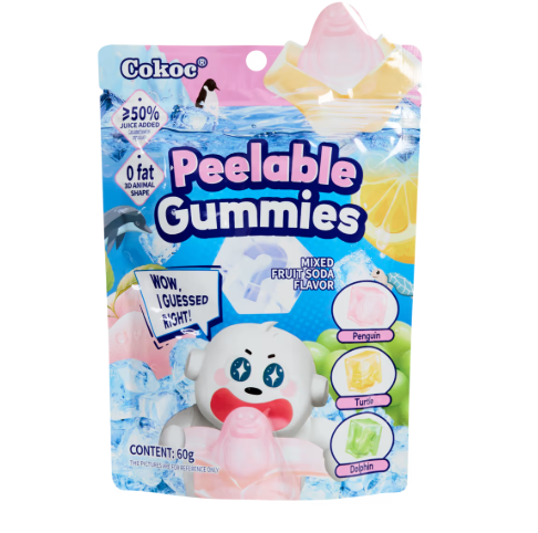 Bonbons à peler - le sachet de 60g