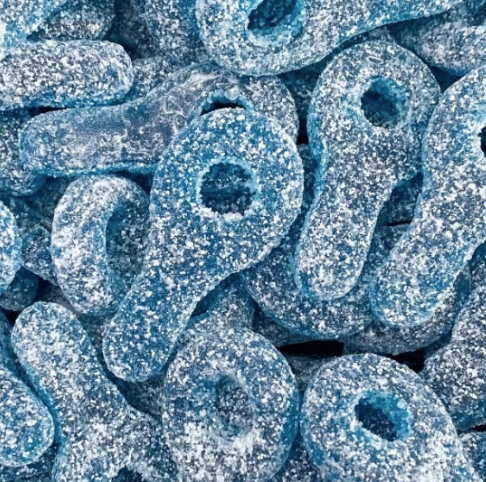 Tétine bleu Frisia acidulée - 100g