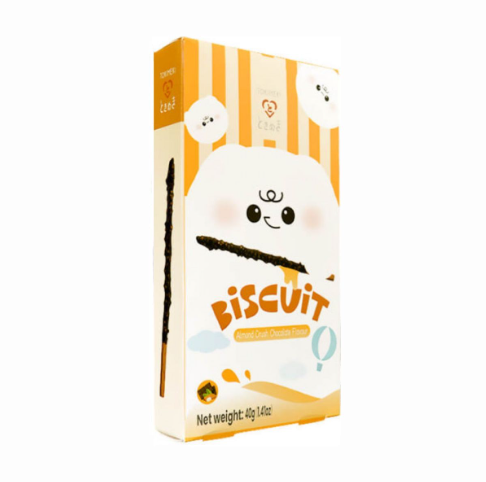 Tokimeki Stick chocolat & éclat d'amande - 40g