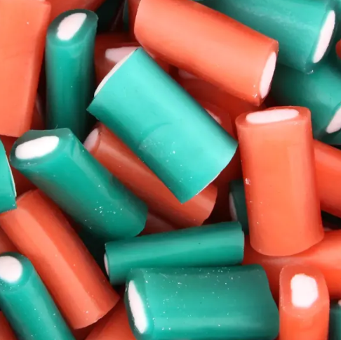 Mini tube bubble-gum - 100g